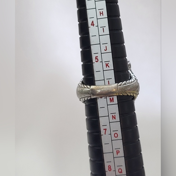 Judith Ripka Black Onyx Monaco Ring Size 6 - Picture 11 of 11